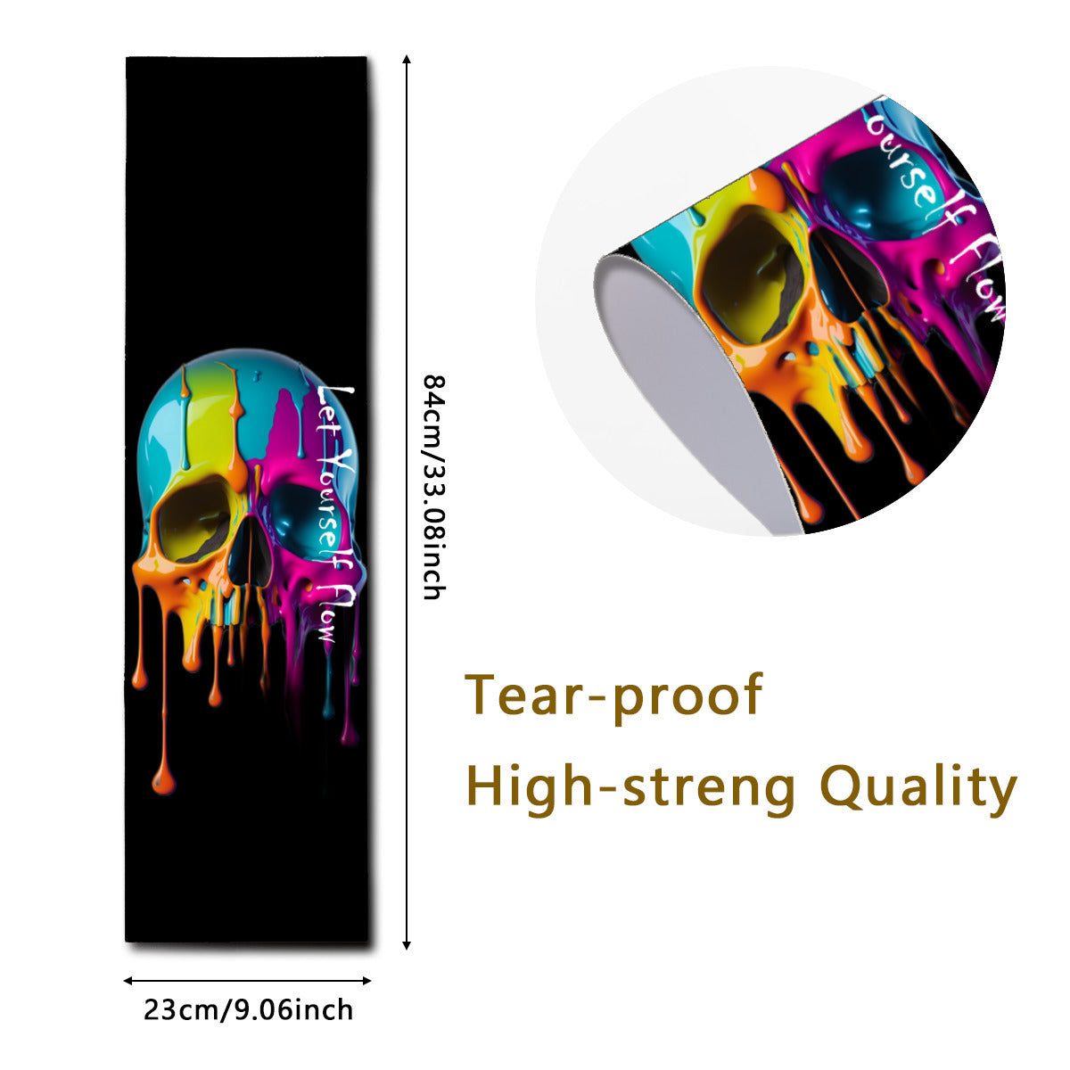 Flow Skull Grip Tape